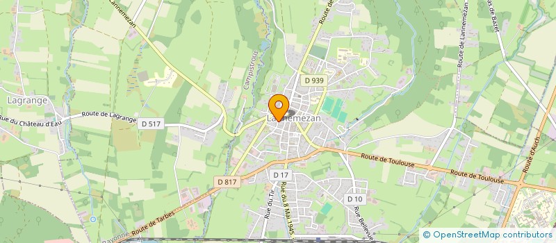 localisation de l'entreprise MONSIEUR MICHEL FAUQUE à LANNEMEZAN