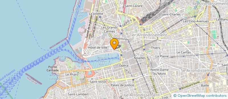localisation de l'entreprise MONSIEUR MICHEL FAUVEAU à MARSEILLE