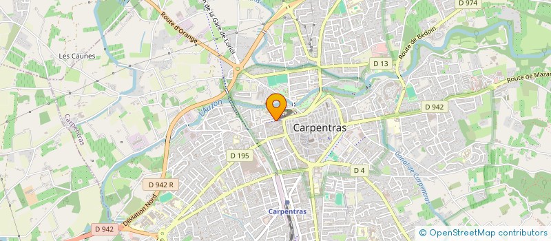 localisation de l'entreprise MONSIEUR MICHEL FAVIER à CARPENTRAS