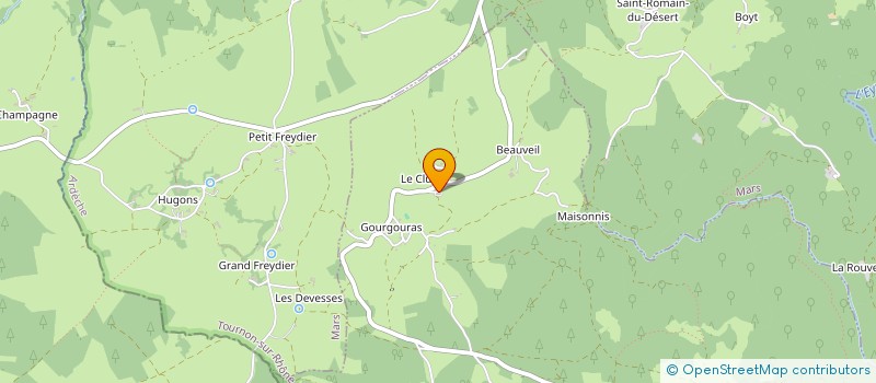 localisation de l'entreprise MONSIEUR MICHEL FAY  DEVESSET