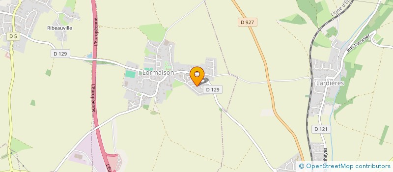 localisation de l'entreprise MONSIEUR MICHEL FEBVRE  LORMAISON