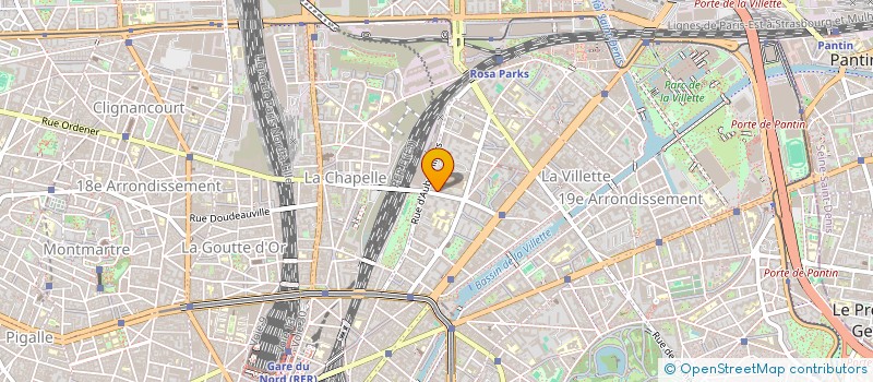 localisation de l'entreprise MONSIEUR MICHEL FEDI  PARIS