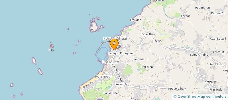 localisation de l'entreprise MONSIEUR MICHEL FEDORENKO  PLOUESCAT