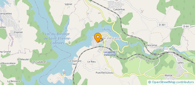 localisation de l'entreprise MONSIEUR MICHEL FELGINES à GLENAT