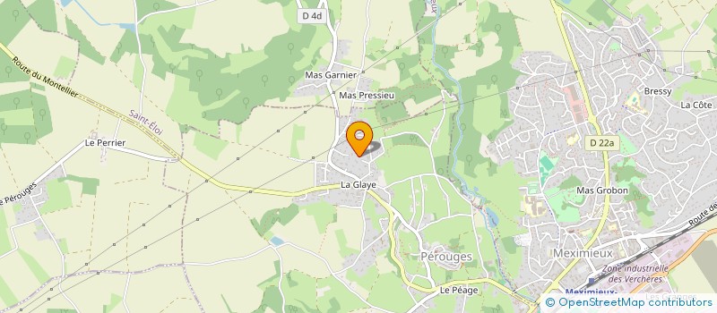 localisation de l'entreprise MONSIEUR MICHEL FELIX à PEROUGES