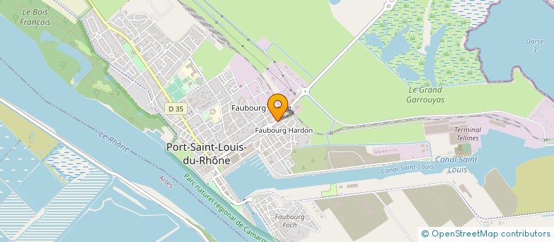 localisation de l'entreprise MONSIEUR MICHEL FENOGLIO à PORT-SAINT-LOUIS-DU-RHONE