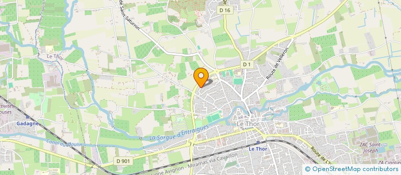 localisation de l'entreprise MONSIEUR MICHEL FERE à LE THOR