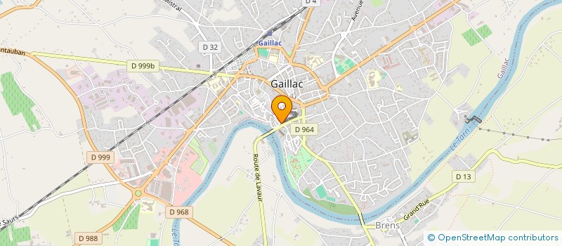 localisation de l'entreprise MONSIEUR MICHEL FERNANDEZ  GAILLAC