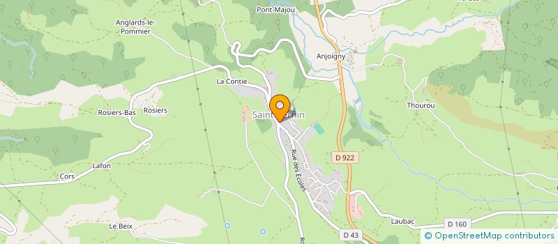 localisation de l'entreprise MONSIEUR MICHEL FERNANDEZ à SAINT-CERNIN