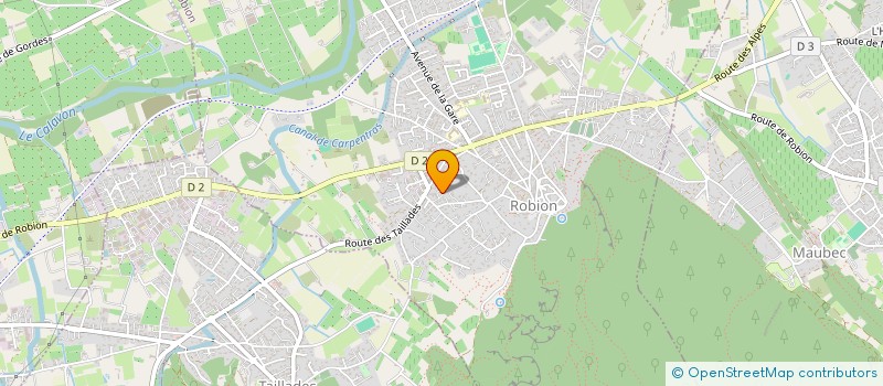 localisation de l'entreprise MONSIEUR MICHEL FERNANDEZ  ROBION