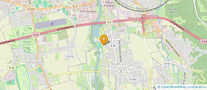 localisation de l'entreprise MONSIEUR MICHEL FERRAND  SOUES