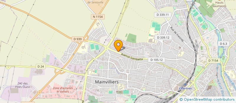 localisation de l'entreprise MONSIEUR MICHEL FERRAND à MAINVILLIERS