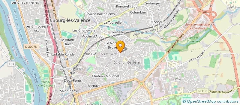 localisation de l'entreprise MONSIEUR MICHEL FERRAND à VALENCE