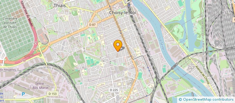 localisation de l'entreprise MONSIEUR MICHEL FERRAND à CHOISY-LE-ROI