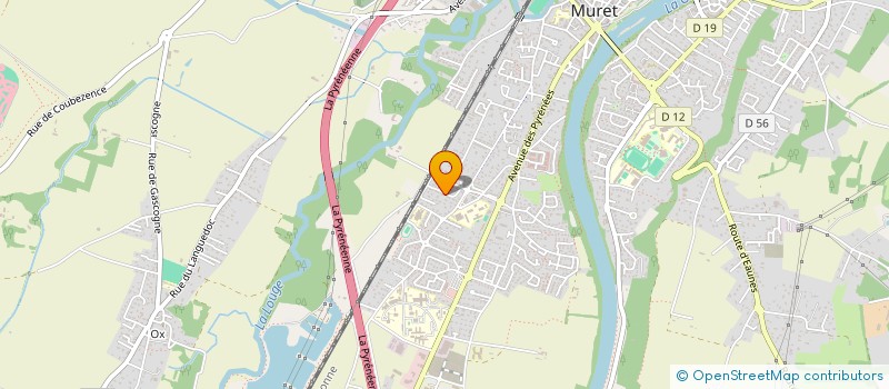 localisation de l'entreprise MONSIEUR MICHEL FERRASSE  MURET