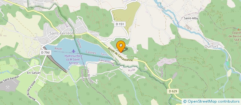 localisation de l'entreprise MONSIEUR MICHEL FERRET à SOREZE