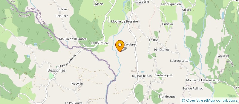 localisation de l'entreprise MONSIEUR MICHEL FERRIERES à ROUMEGOUX