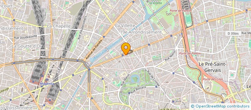 localisation de l'entreprise MONSIEUR MICHEL FERY à PARIS