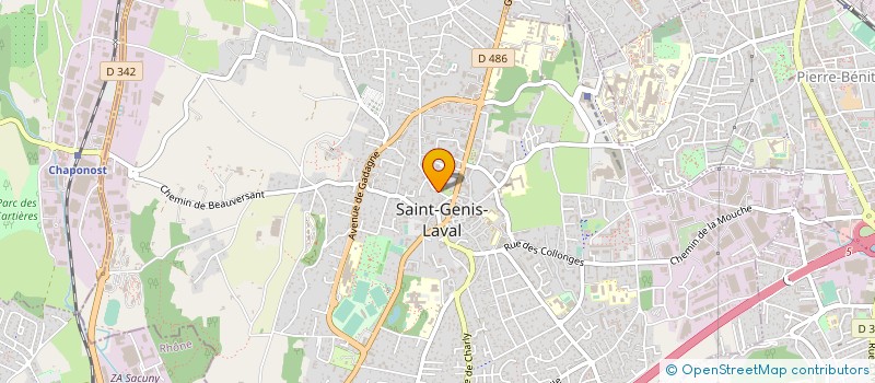 localisation de l'entreprise MONSIEUR MICHEL FESSY à SAINT-GENIS-LAVAL