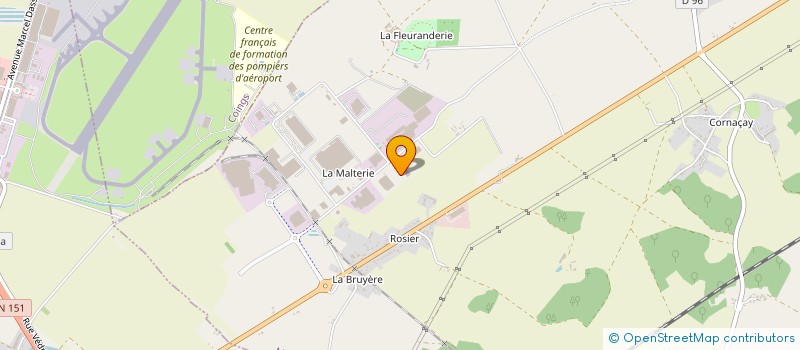 localisation de l'entreprise MONSIEUR MICHEL FEUILLET à COINGS