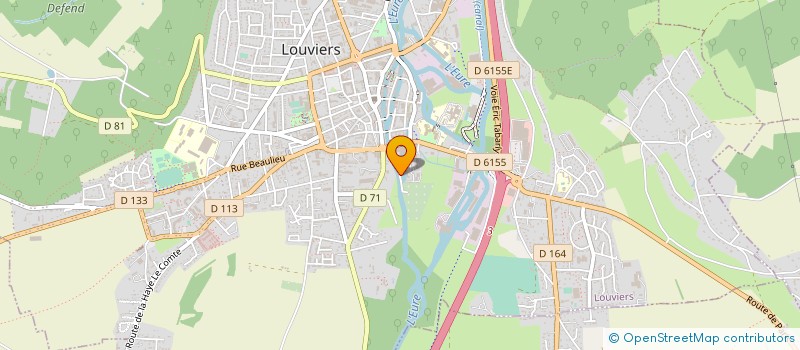 localisation de l'entreprise MONSIEUR MICHEL FIAULT à LOUVIERS