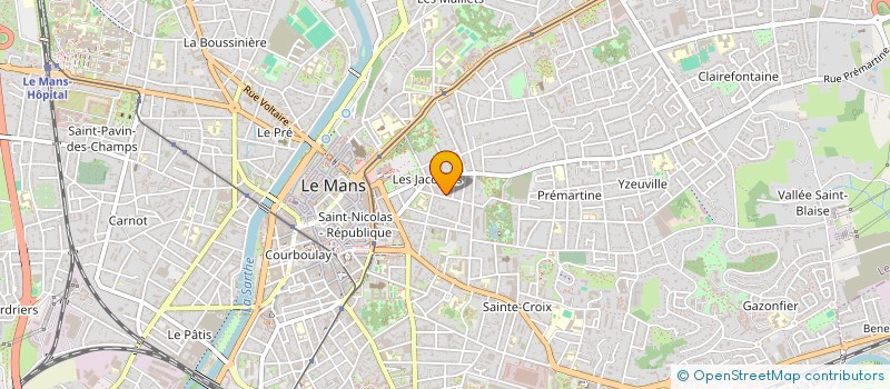 localisation de l'entreprise MONSIEUR MICHEL FILOU à LE MANS