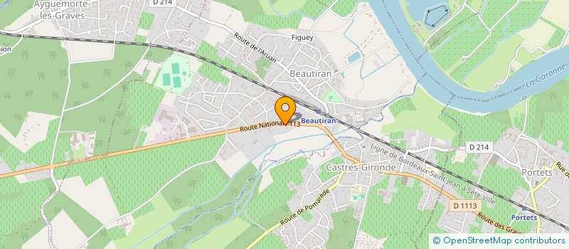 localisation de l'entreprise MONSIEUR MICHEL FIOROTTO  ARBANATS