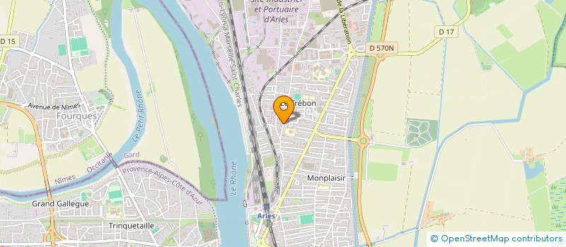 localisation de l'entreprise MONSIEUR MICHEL FLAHAUT  ARLES