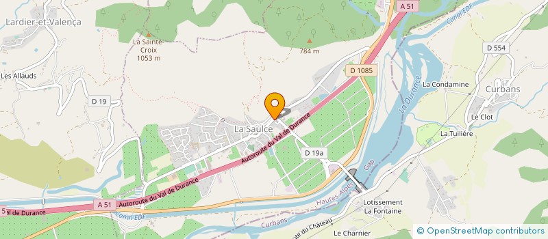 localisation de l'entreprise MONSIEUR MICHEL FLECHET  LA SAULCE