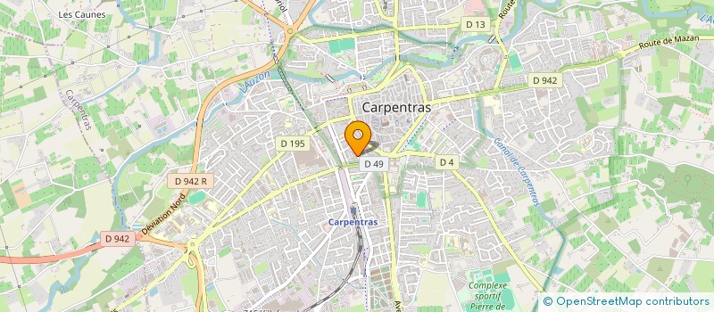 localisation de l'entreprise MONSIEUR MICHEL FLEURANCEAU  CARPENTRAS