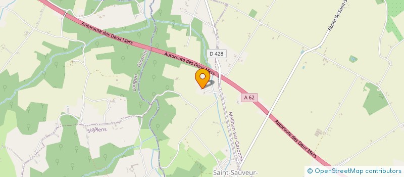 localisation de l'entreprise MONSIEUR MICHEL FLORENT  SAINT-SAUVEUR-DE-MEILHAN