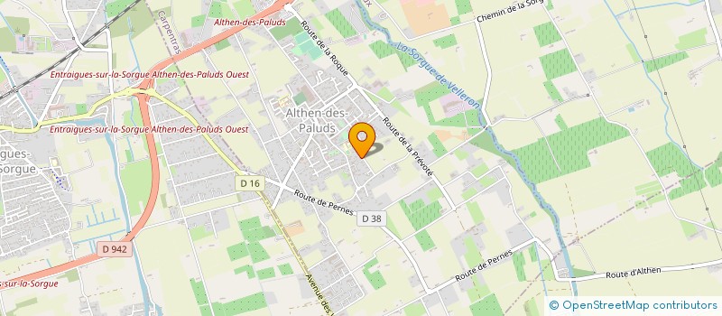 localisation de l'entreprise MONSIEUR MICHEL FLORES  ALTHEN-DES-PALUDS