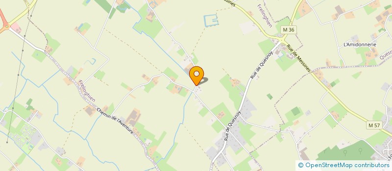 localisation de l'entreprise MONSIEUR MICHEL FLORQUIN  FRELINGHIEN