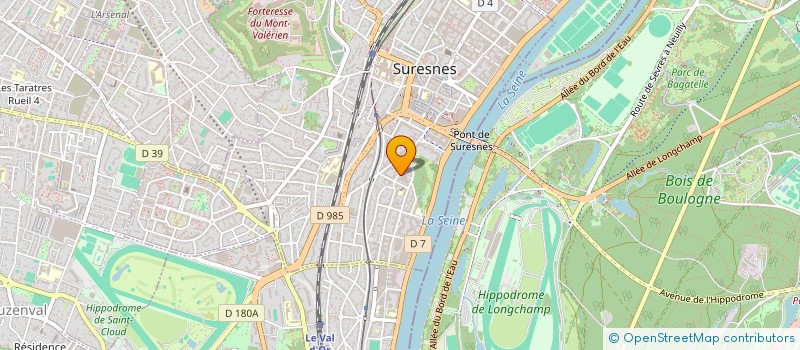 localisation de l'entreprise MONSIEUR MICHEL FONLEILLES à SURESNES