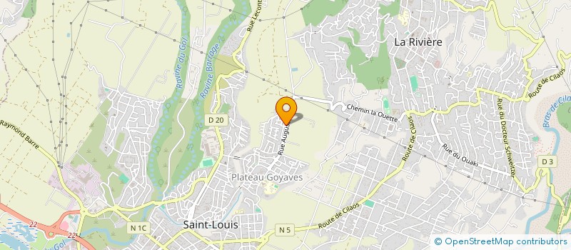 localisation de l'entreprise MONSIEUR MICHEL FONTAINE à SAINT-LOUIS