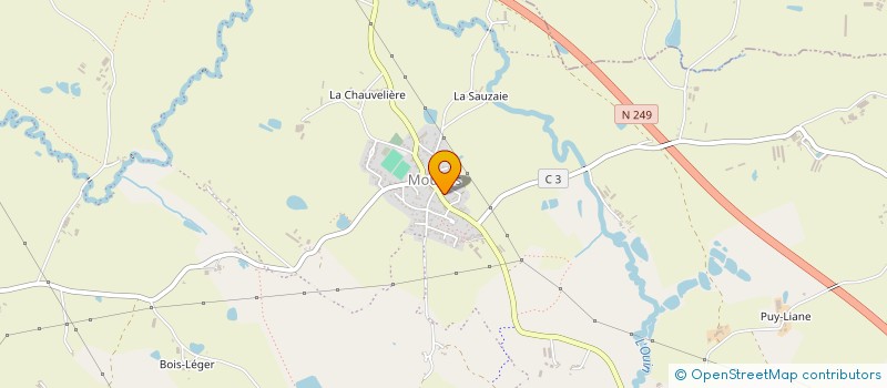 localisation de l'entreprise MONSIEUR MICHEL FONTENEAU à MAULEON