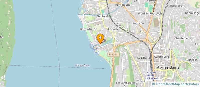 localisation de l'entreprise MONSIEUR MICHEL FORIEL  AIX-LES-BAINS