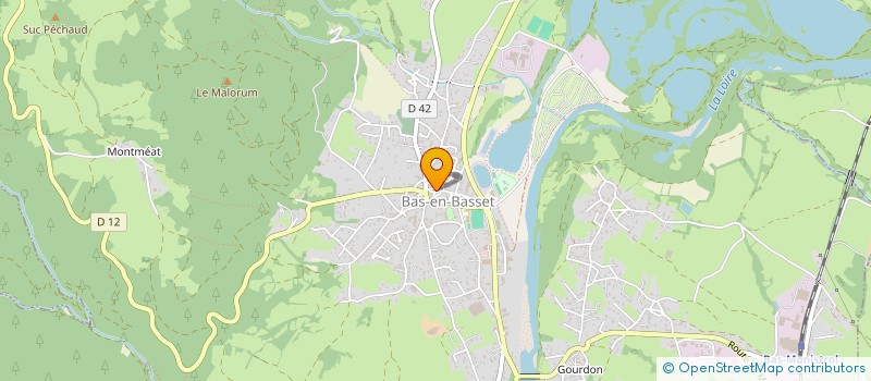 localisation de l'entreprise MONSIEUR MICHEL FOUCHECOURT  BAS-EN-BASSET