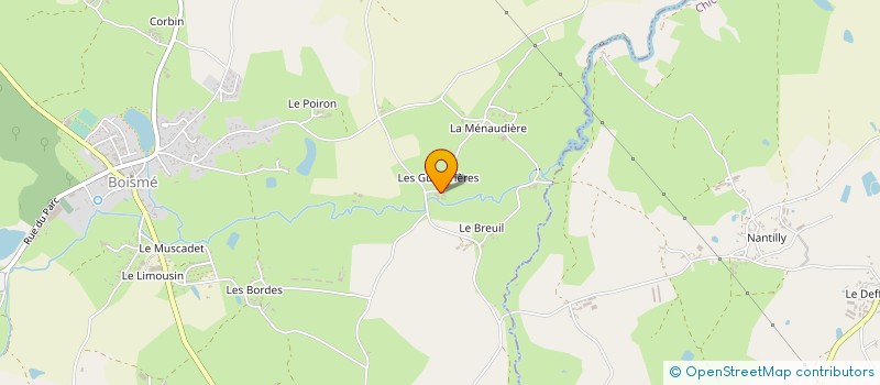 localisation de l'entreprise MONSIEUR MICHEL FOUCHEREAU  BOISME