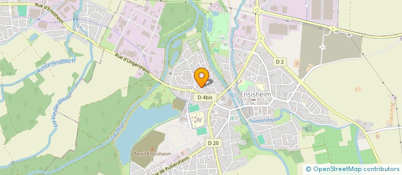 localisation de l'entreprise MONSIEUR MICHEL FOUCU  ENSISHEIM