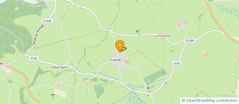 localisation de l'entreprise MONSIEUR MICHEL FOULQUIER  ONET LE CHATEAU