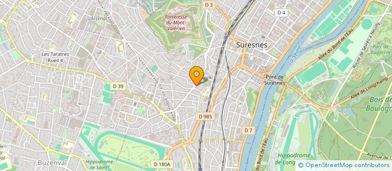 localisation de l'entreprise MONSIEUR MICHEL FOUQUE à SURESNES