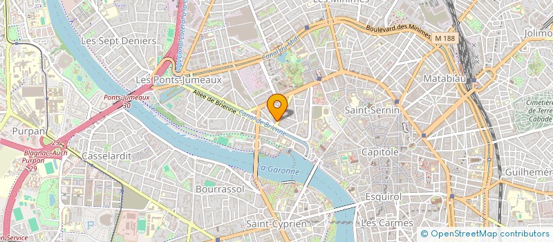 localisation de l'entreprise MONSIEUR MICHEL FOURIO à TOULOUSE