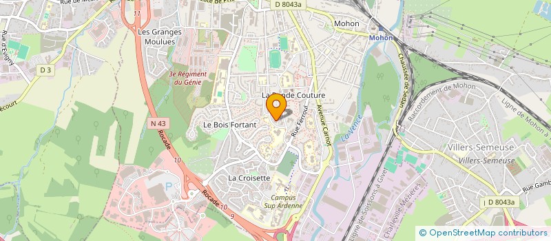 localisation de l'entreprise MONSIEUR MICHEL FOURNAISE à CHARLEVILLE-MEZIERES