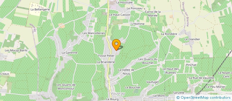 localisation de l'entreprise MONSIEUR MICHEL FOURNEAU à VOUVRAY