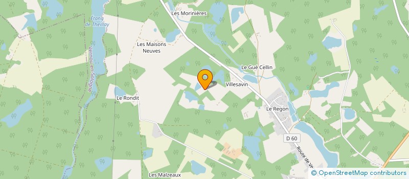 localisation de l'entreprise MONSIEUR MICHEL FOURNIAL  VILLEFRANCHE-SUR-CHER