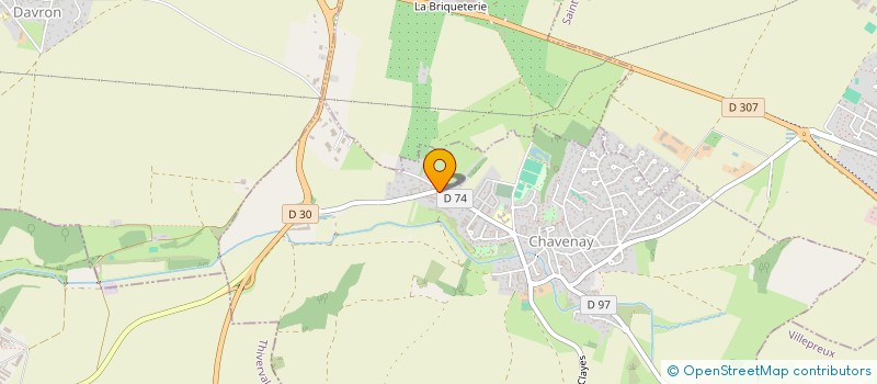 localisation de l'entreprise MONSIEUR MICHEL FOURNIER  CHAVENAY