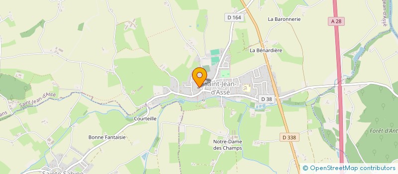 localisation de l'entreprise MONSIEUR MICHEL FOURREAUX à SOUILLE