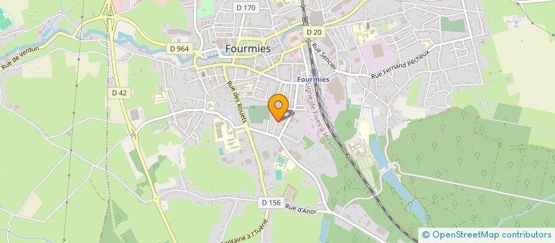 localisation de l'entreprise MONSIEUR MICHEL FOURTOUIL à FOURMIES