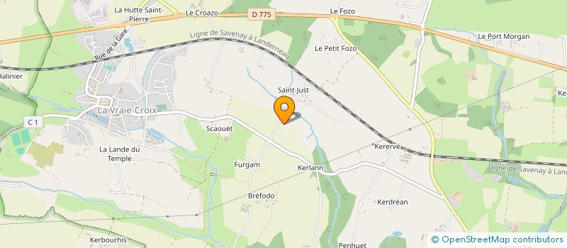 localisation de l'entreprise MONSIEUR MICHEL FOY  ELVEN